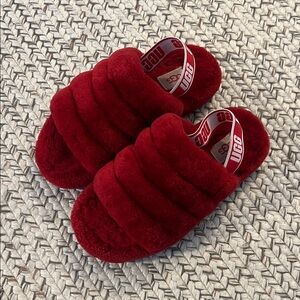 UGG Red Slippers